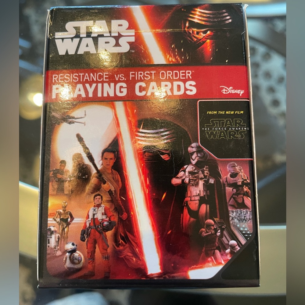 Star Wars Resistance vs. First Order Playing Cards